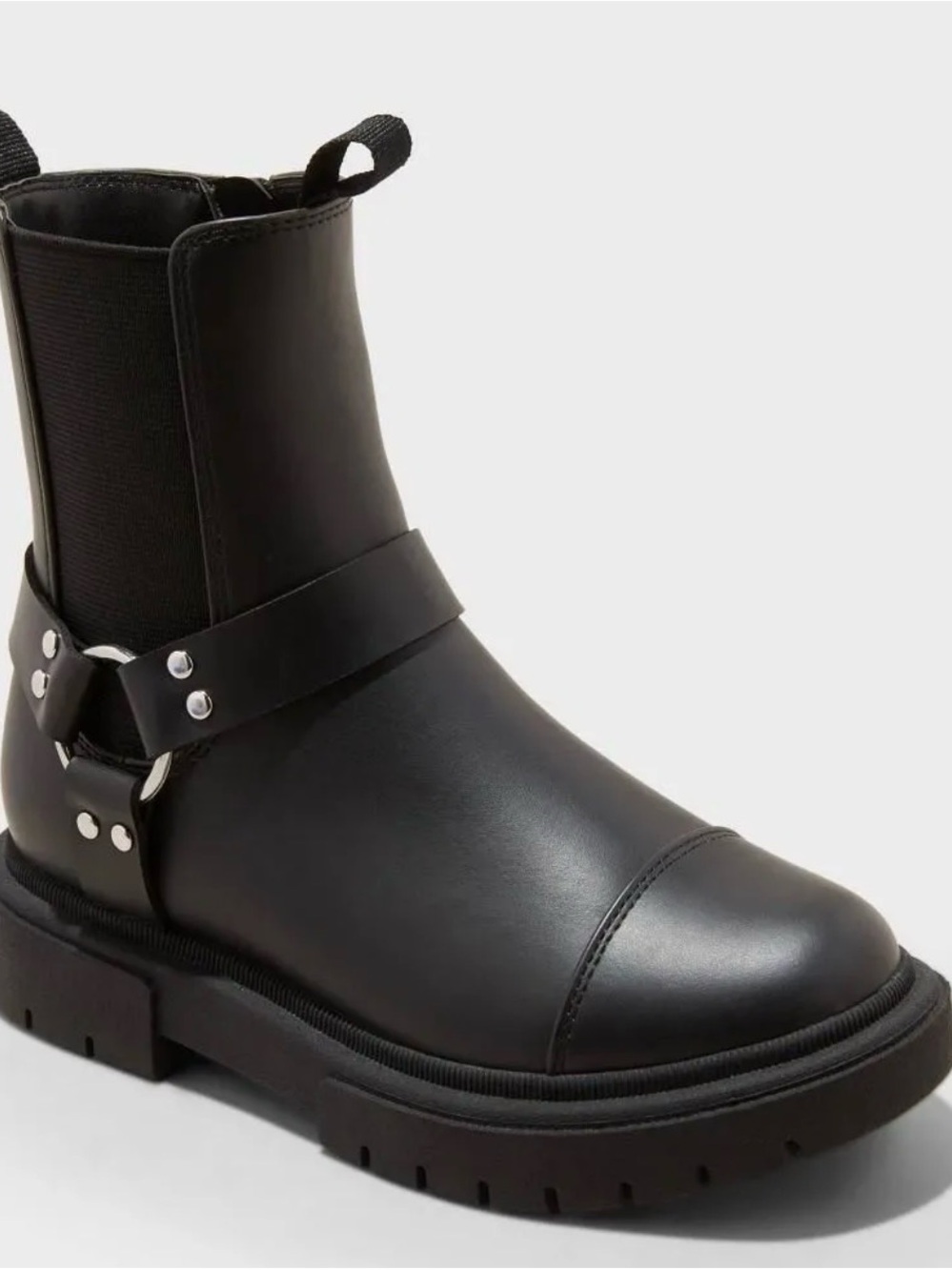 Art Class Girl’s Moto Boots w/ Zip Closure